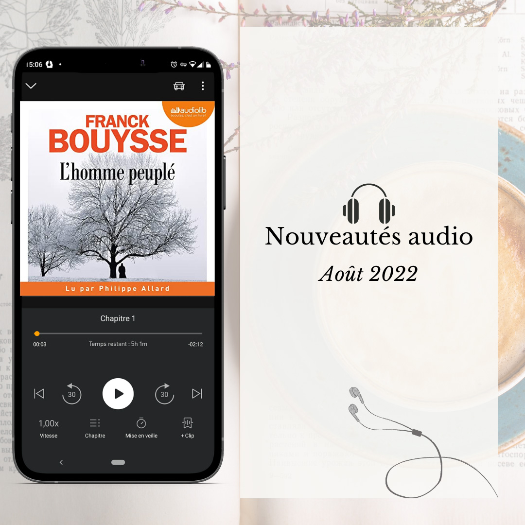 You are currently viewing Nouveautés audio août 2022