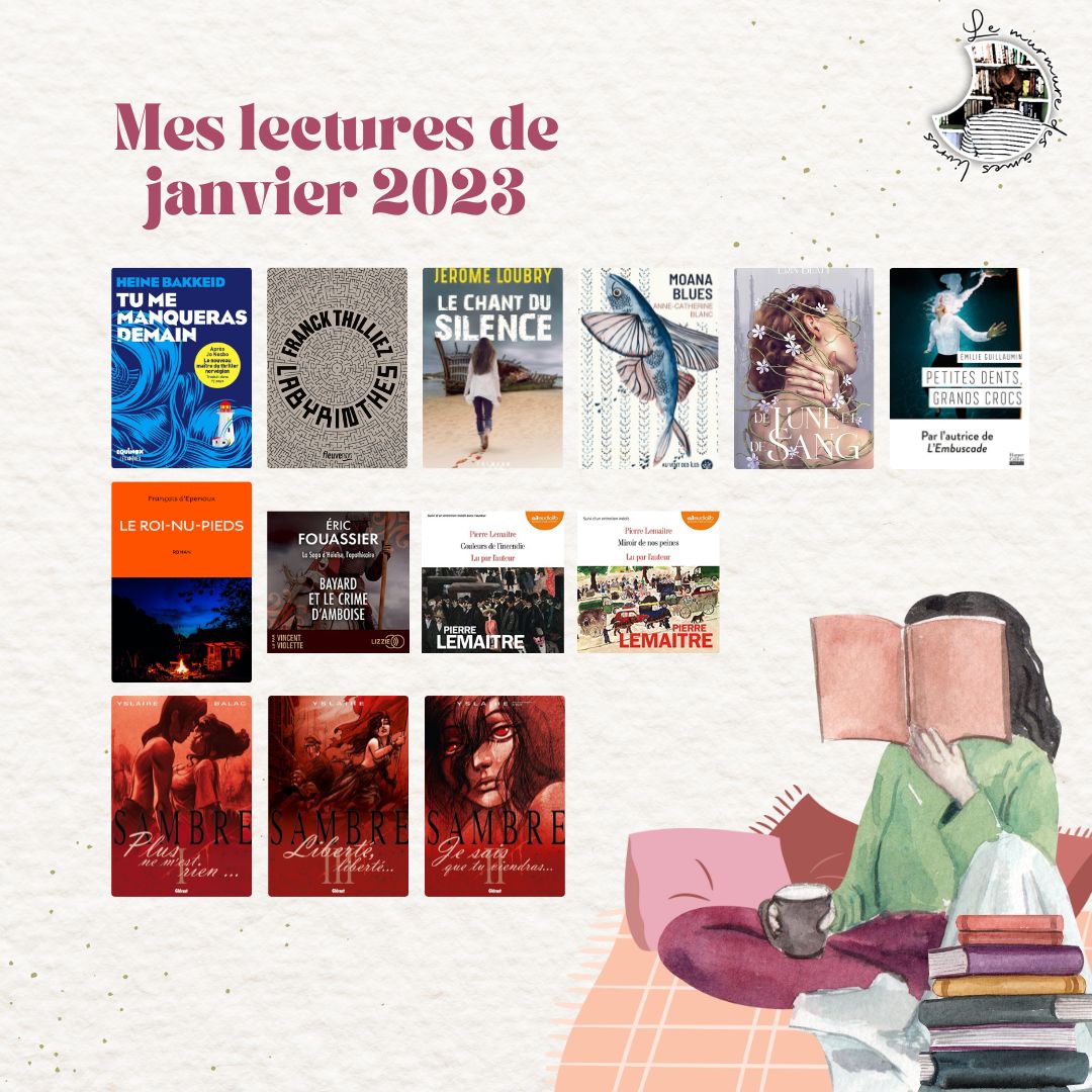 You are currently viewing Mes lectures de janvier 2023