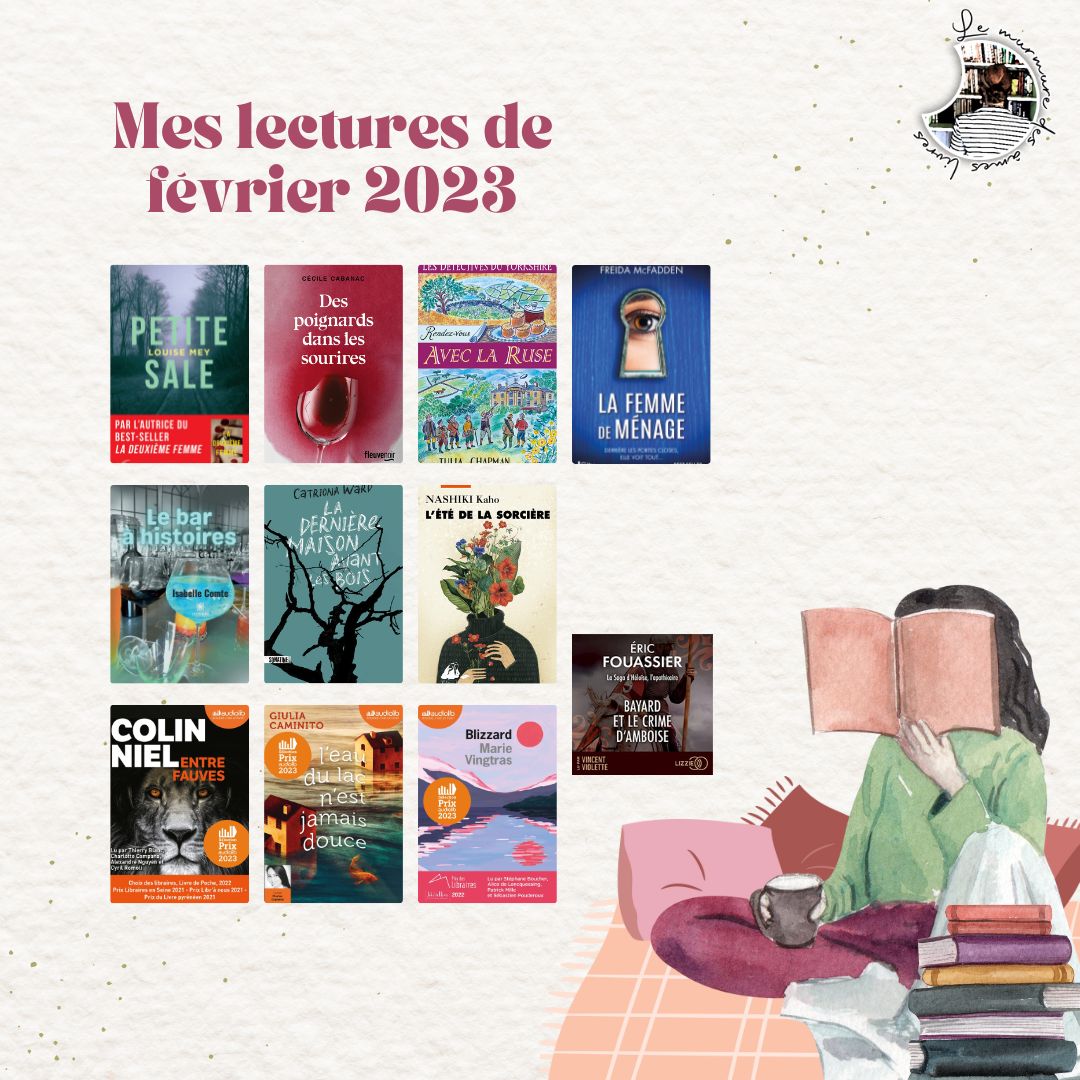 You are currently viewing Mes lectures de février 2023