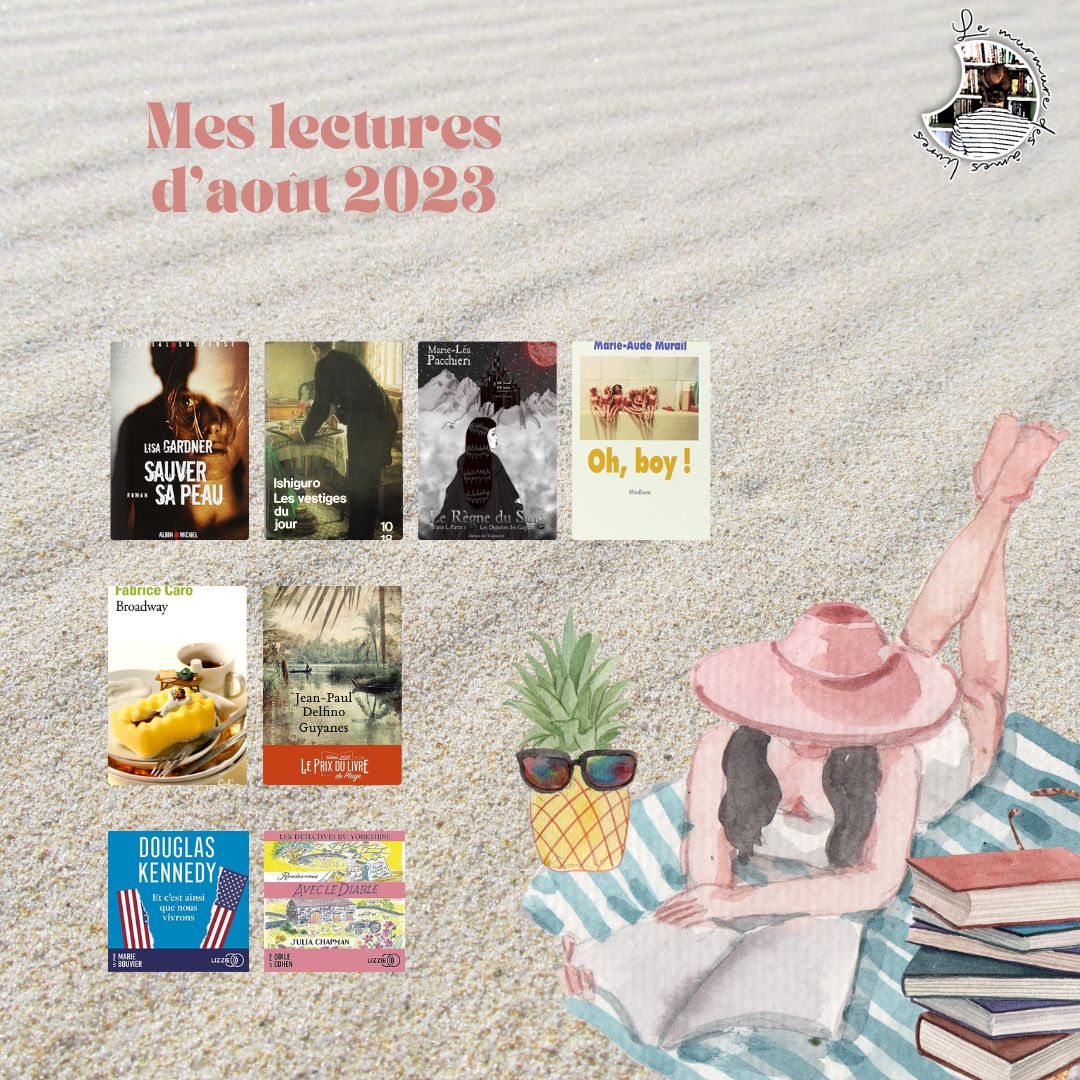You are currently viewing Mes lectures d’août 2023
