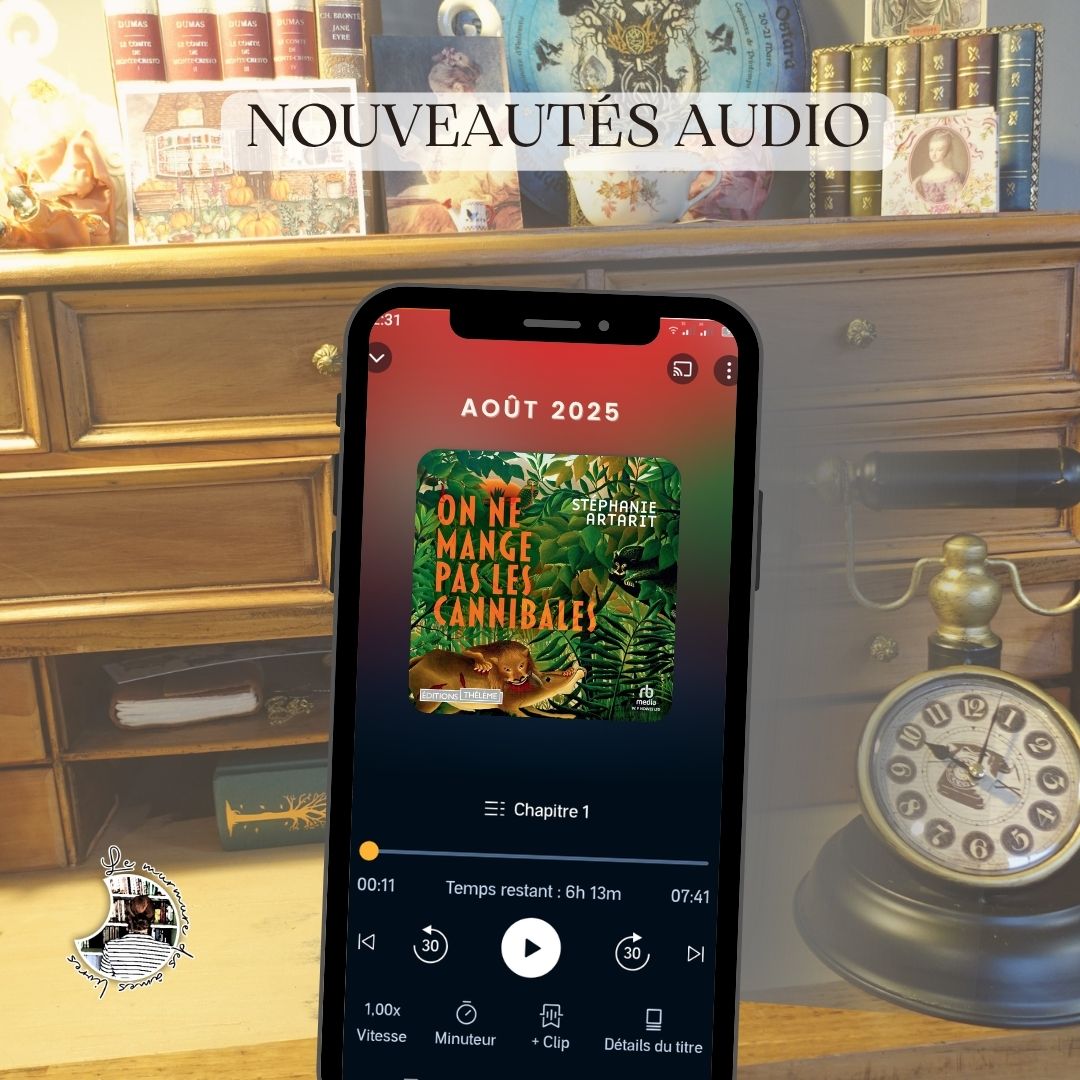 Lire la suite à propos de l’article Une sélection de livres audio à paraître en août 2025