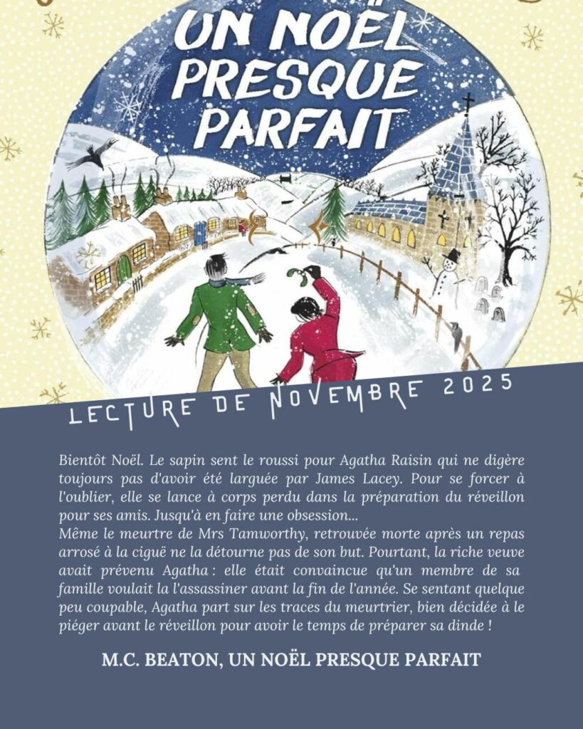 Avis lecture – Un Noël presque parfait de M.C. Beaton