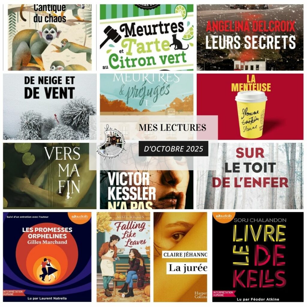 Mes lectures d’octobre 2025